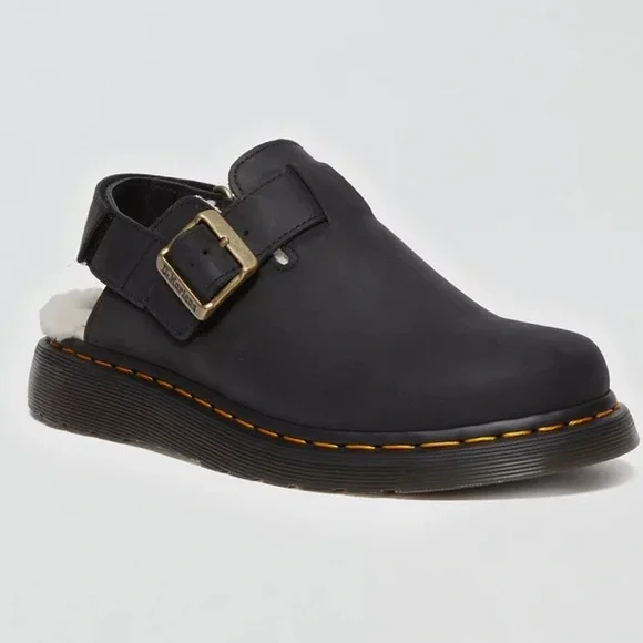 Dr. Martens Leather Jorge Black Classic Calf Men:Size 11 Women: 10NEW IN BOX